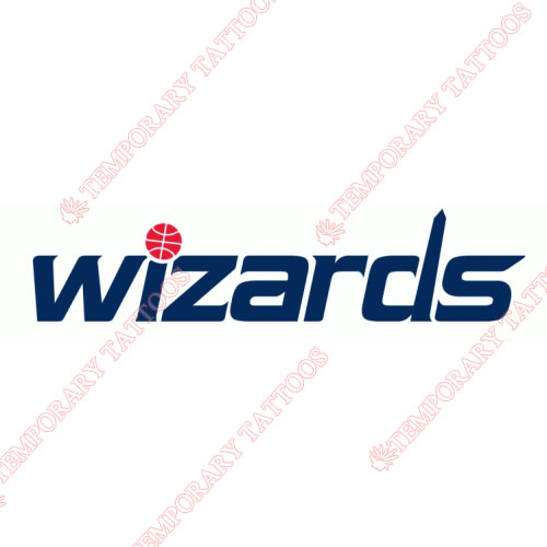 Washington Wizards Customize Temporary Tattoos Stickers NO.1234